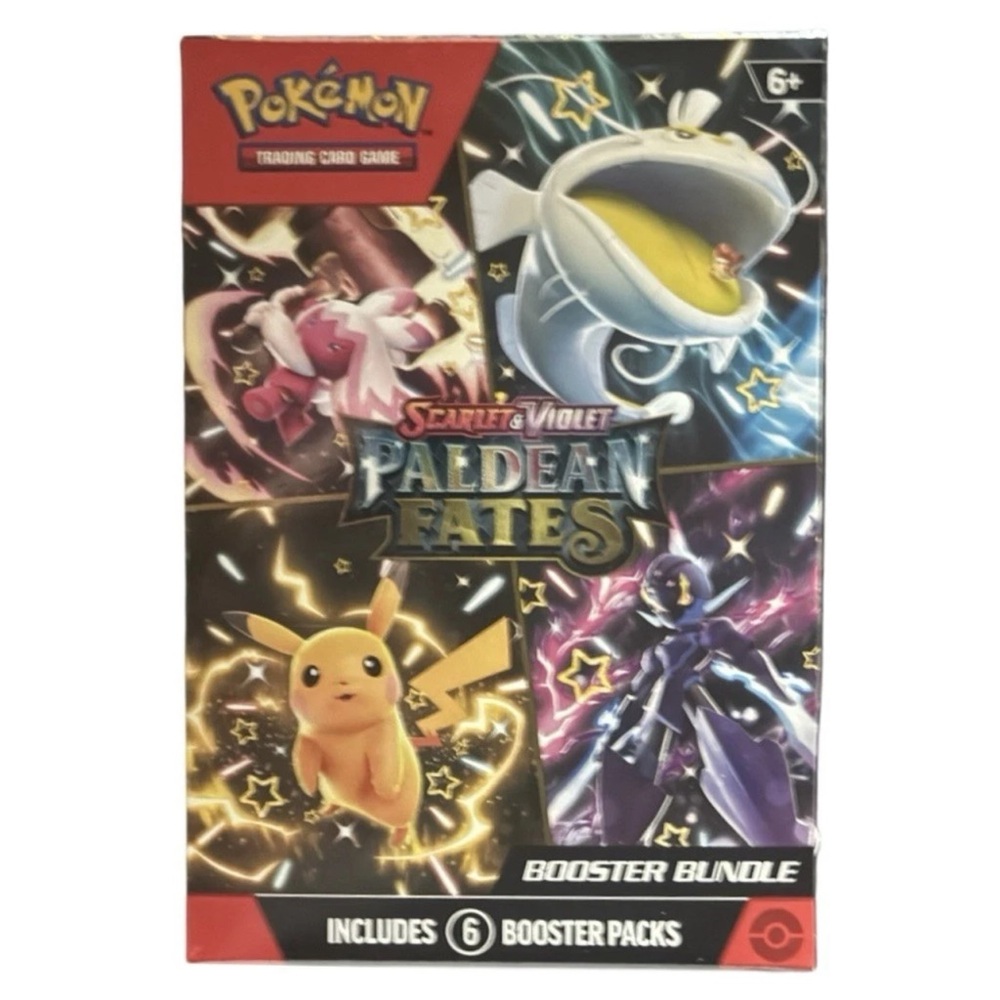 Pokemon Scarlet & Violet Paldean Fates Booster Bundle - Multicolor